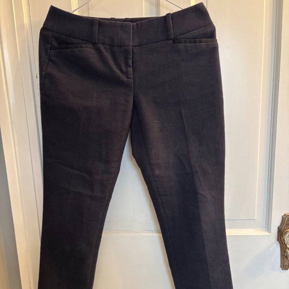 Polka dot navy cropped pants - The Limited - size 0